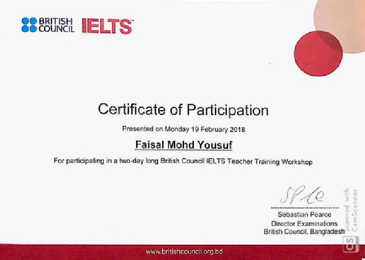 IELTS Teacher Training Workshop 2024